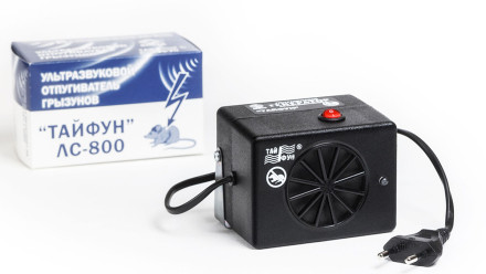 Ультразвуковой отпугиватель крыс и мышей "Тайфун ЛС-800"